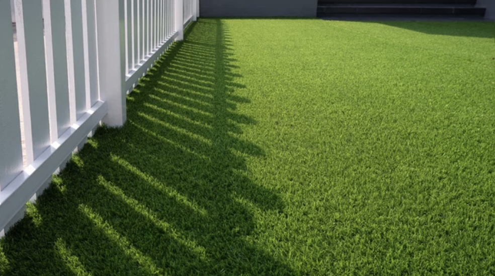 artificial turf landscaping backyard